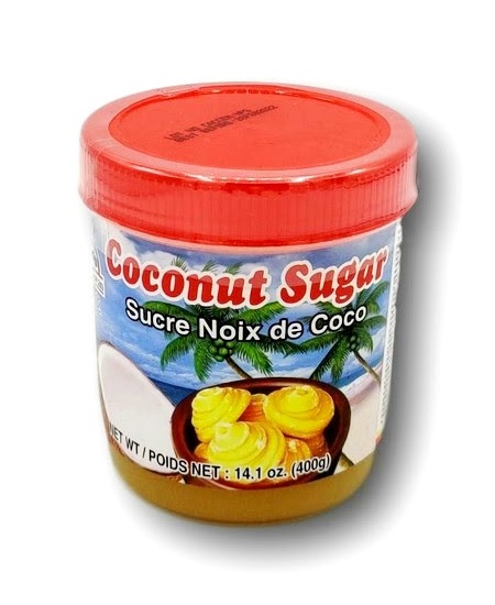 Zucchero di cocco in barattolo - Por Kwan 400g.
